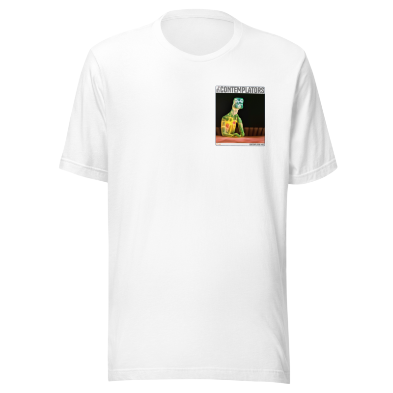 Camiseta Esencial · Blanco · delante — Cloe, Contemplator #107 · provisional