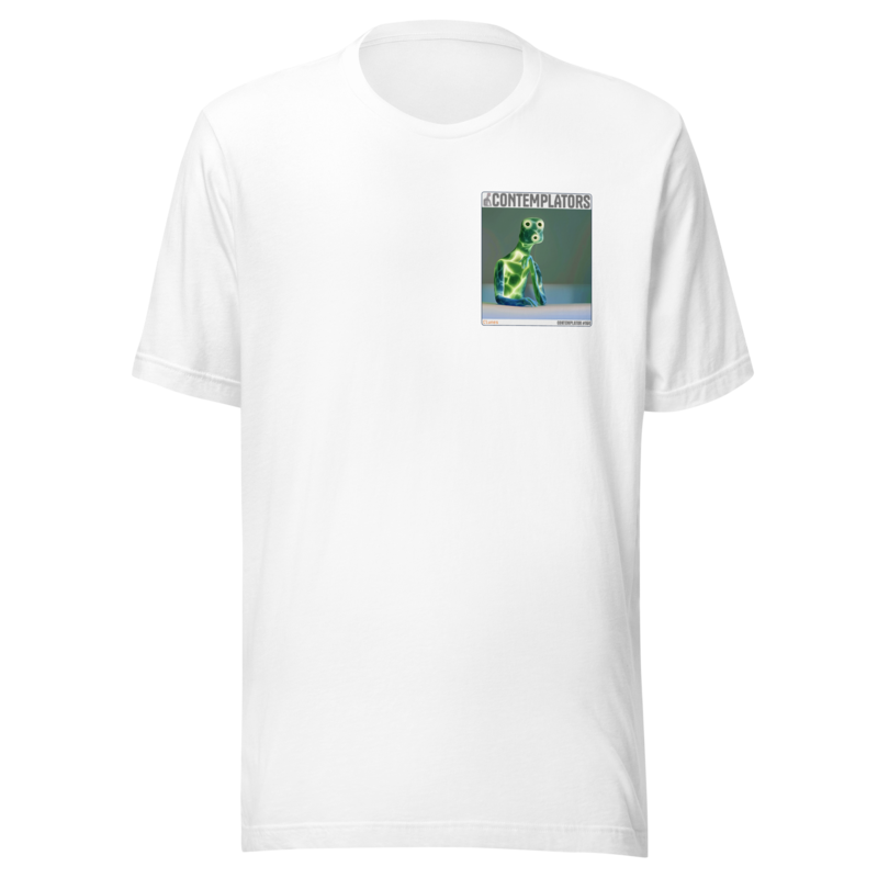 Camiseta Esencial · Blanco · delante — Clunes, Contemplator #164 · provisional
