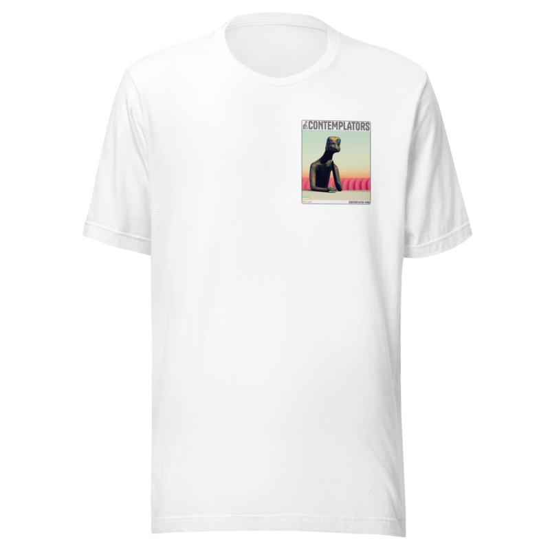 Camiseta Esencial · Blanco · delante — Wilson, Contemplator #088 · provisional