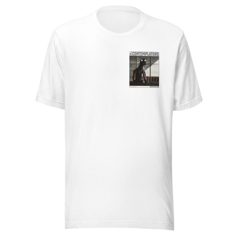 Camiseta Esencial · Blanco · delante — Illuminati, Contemplator #090 · provisional