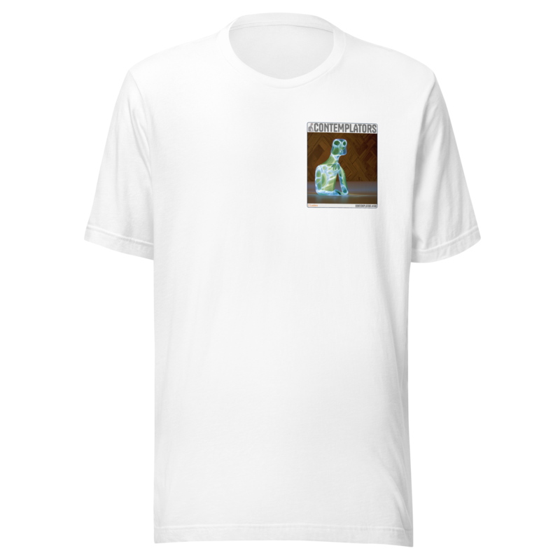 Camiseta Esencial · Blanco · delante — Clodex, Contemplator #148 · provisional