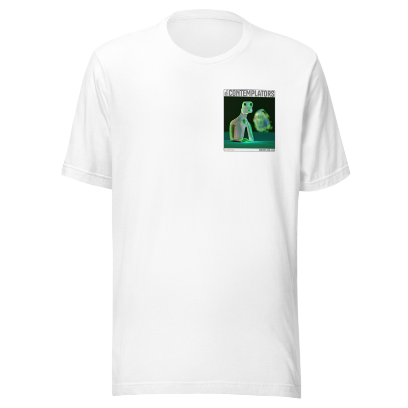 Camiseta Esencial · Blanco · delante — Cluentia, Contemplator #134 · provisional