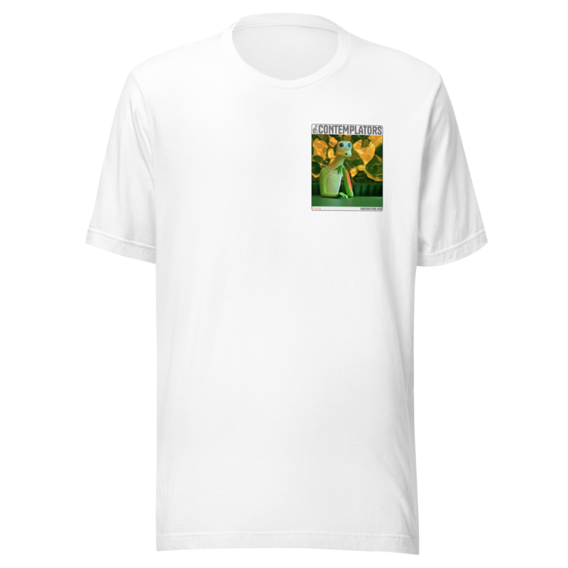 Camiseta Esencial · Blanco · delante — Clyra, Contemplator #158 · provisional