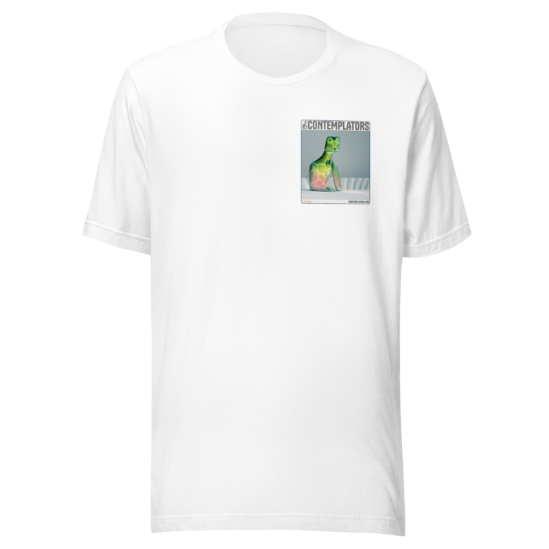 Camiseta Esencial · Blanco · delante — Clovar, Contemplator #166 · provisional