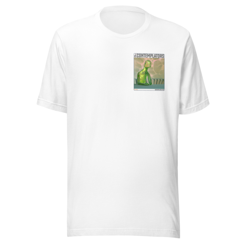 Camiseta Esencial · Blanco · delante — Cluny, Contemplator #152 · provisional