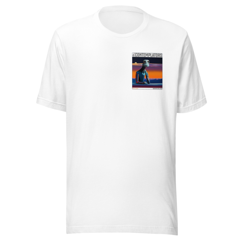 Camiseta Esencial · Blanco · delante — Restrepo, Contemplator #093 · provisional