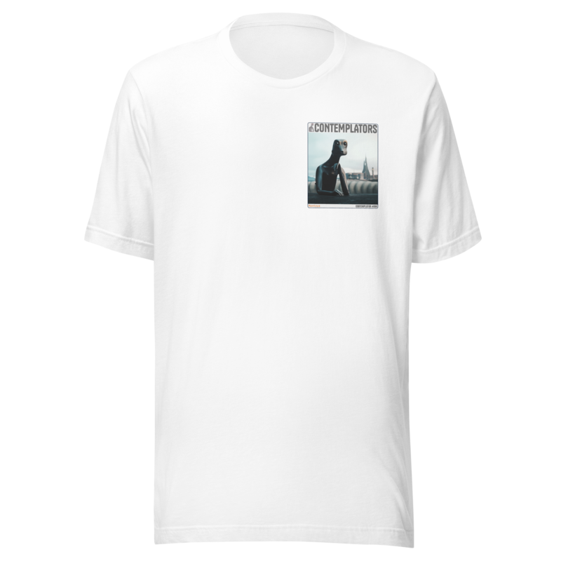 Camiseta Esencial · Blanco · delante — Montoya, Contemplator #094 · provisional