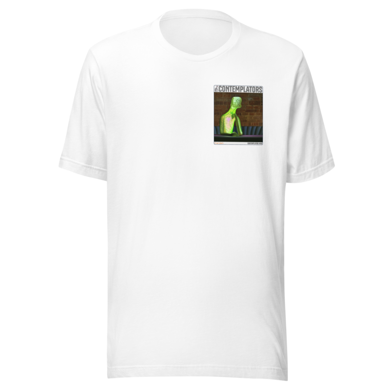 Camiseta Esencial · Blanco · delante — Claribel, Contemplator #105 · provisional