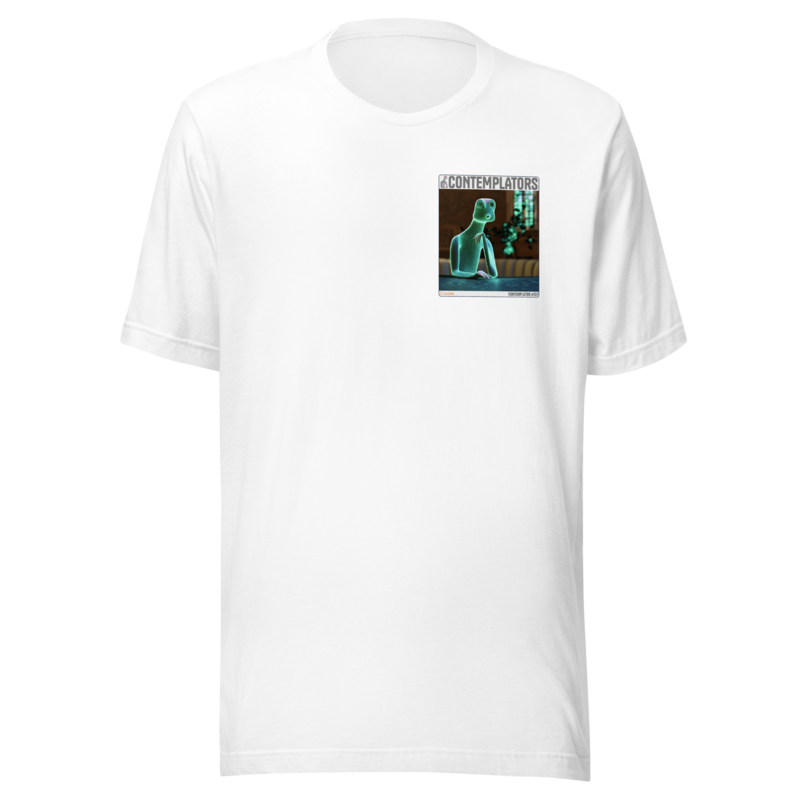 Camiseta Esencial · Blanco · delante — Clazma, Contemplator #131 · provisional