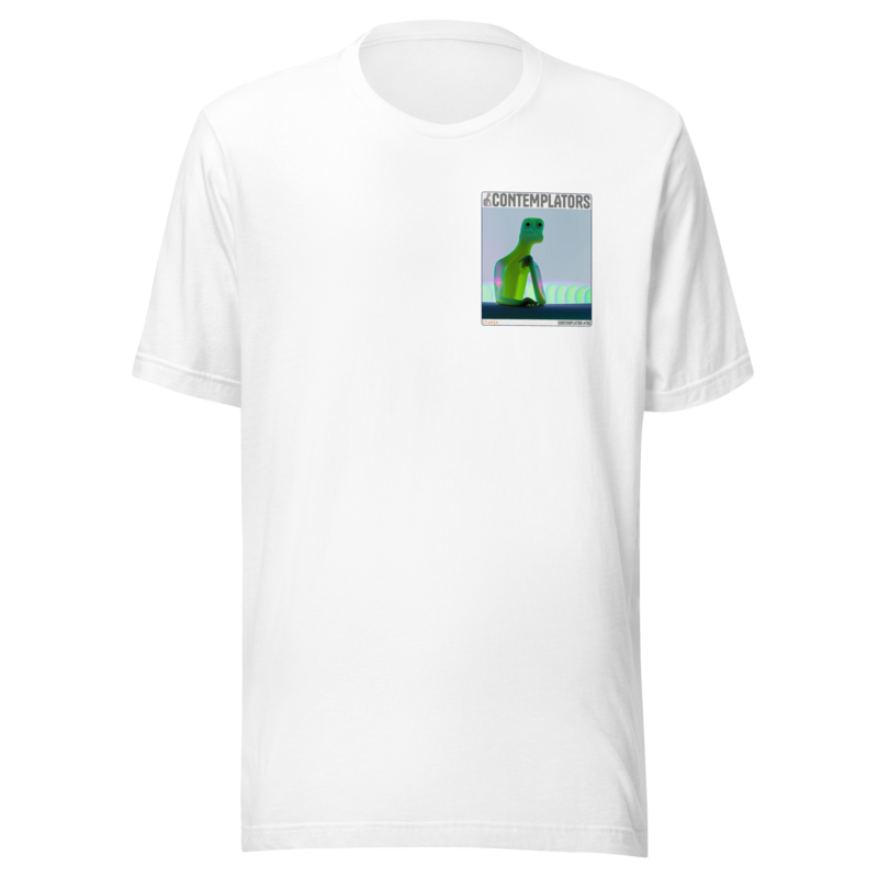 Camiseta Esencial · Blanco · delante — Clunix, Contemplator #116 · provisional