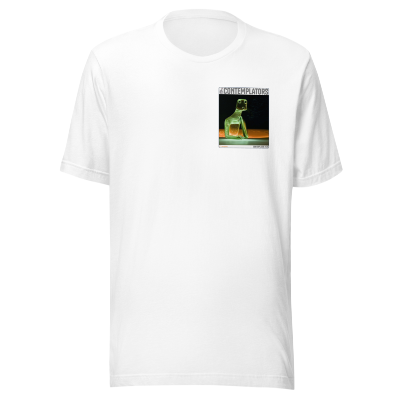 Camiseta Esencial · Blanco · delante — Clovane, Contemplator #176 · provisional
