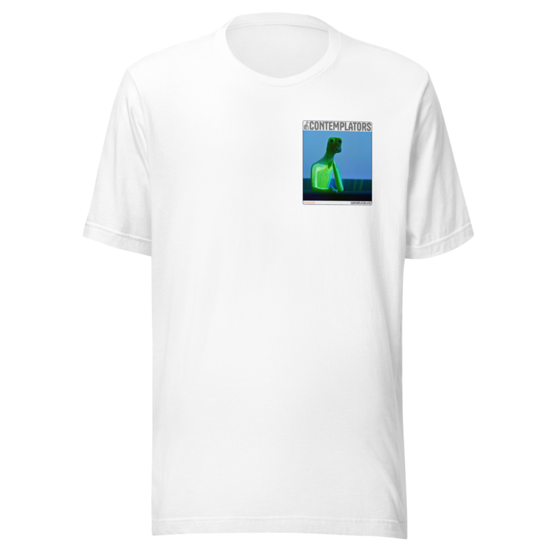 Camiseta Esencial · Blanco · delante — Clavijo, Contemplator #117 · provisional
