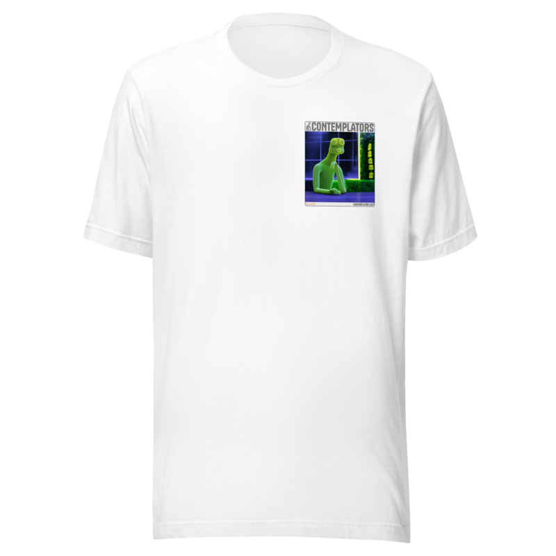 Camiseta Esencial · Blanco · delante — Clurel, Contemplator #121 · provisional