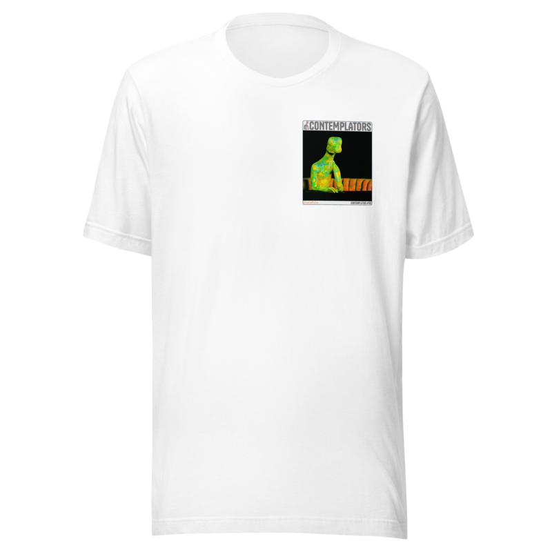 Camiseta Esencial · Blanco · delante — Clorofita, Contemplator #110 · provisional