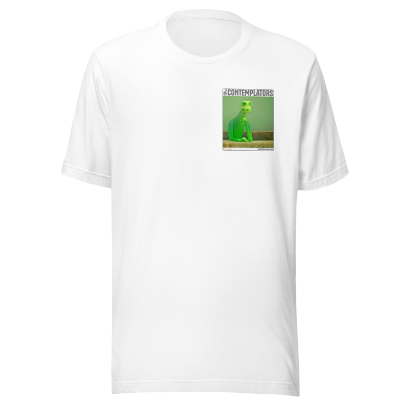 Camiseta Esencial · Blanco · delante — Clarkia, Contemplator #189 · provisional