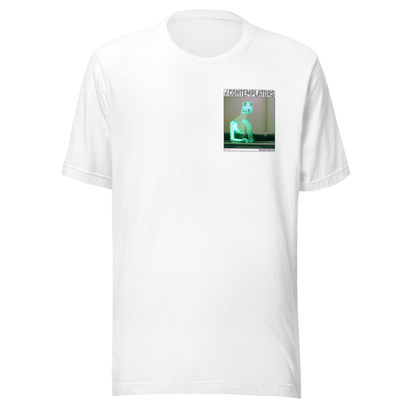 Camiseta Esencial · Blanco · delante — Khloé, Contemplator #197 · provisional