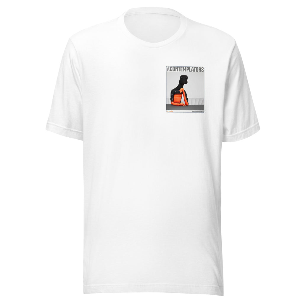 Camiseta Esencial · Blanco · delante — Latexia, Contemplator #013