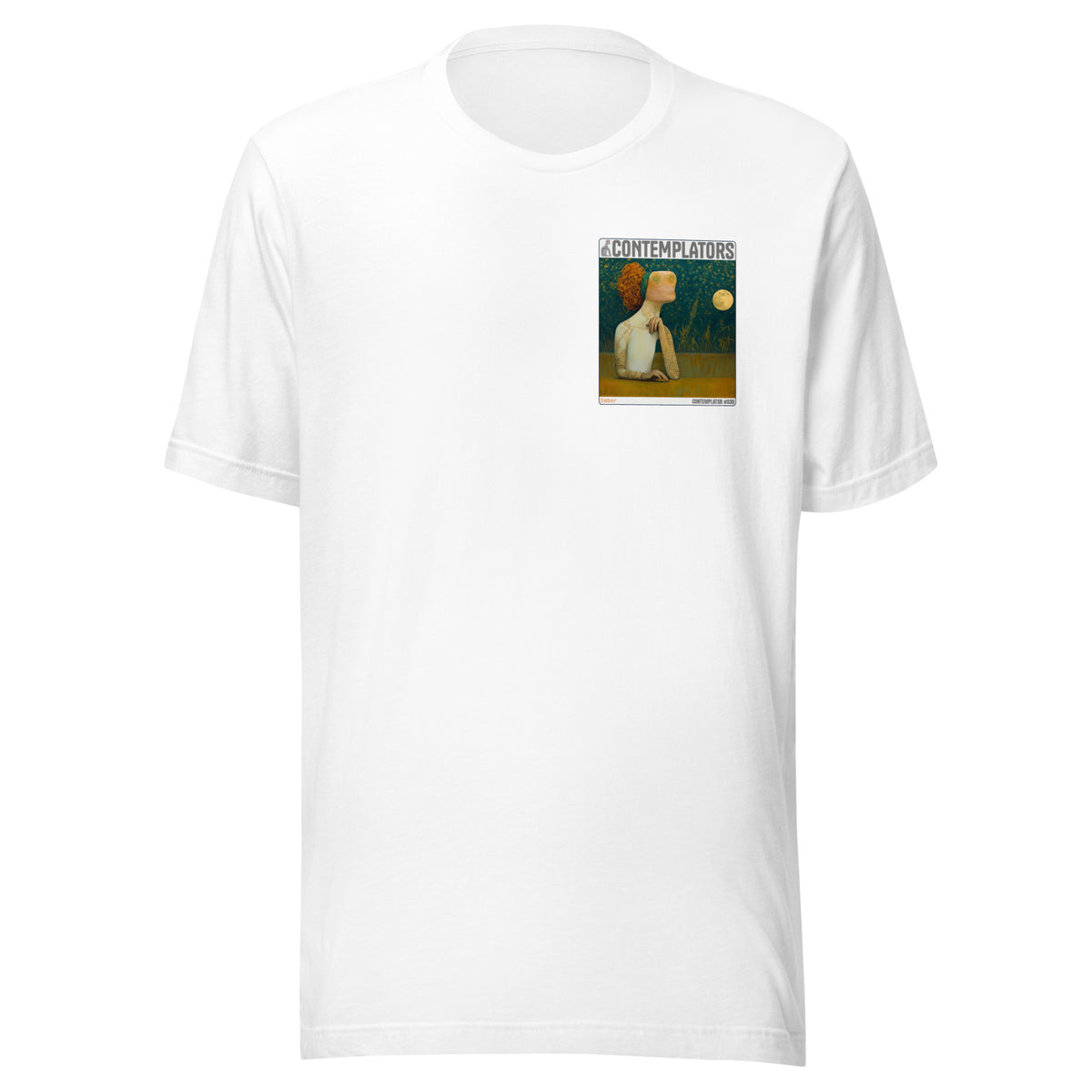 Camiseta Esencial · Blanco · delante — Ember, Contemplator #030