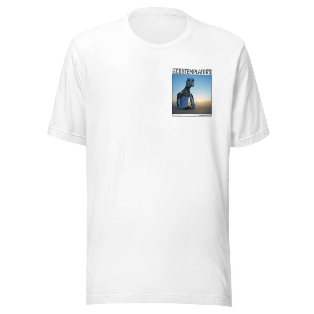 Camiseta Esencial · Blanco · delante — Blue Noir, Contemplator #031