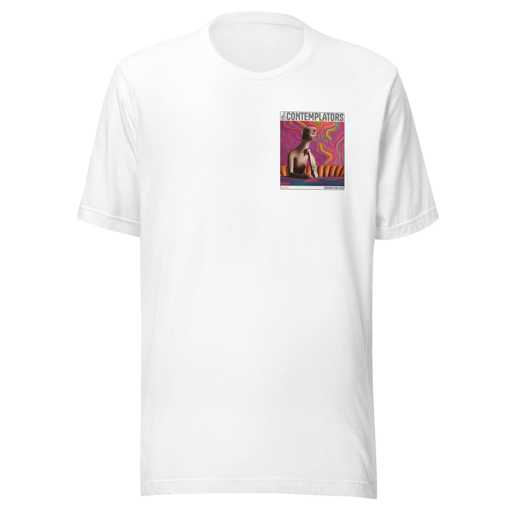 Camiseta Esencial · Blanco · delante — Latte, Contemplator #033