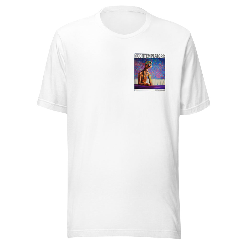 Camiseta Esencial · Blanco · delante — Flow, Contemplator #067