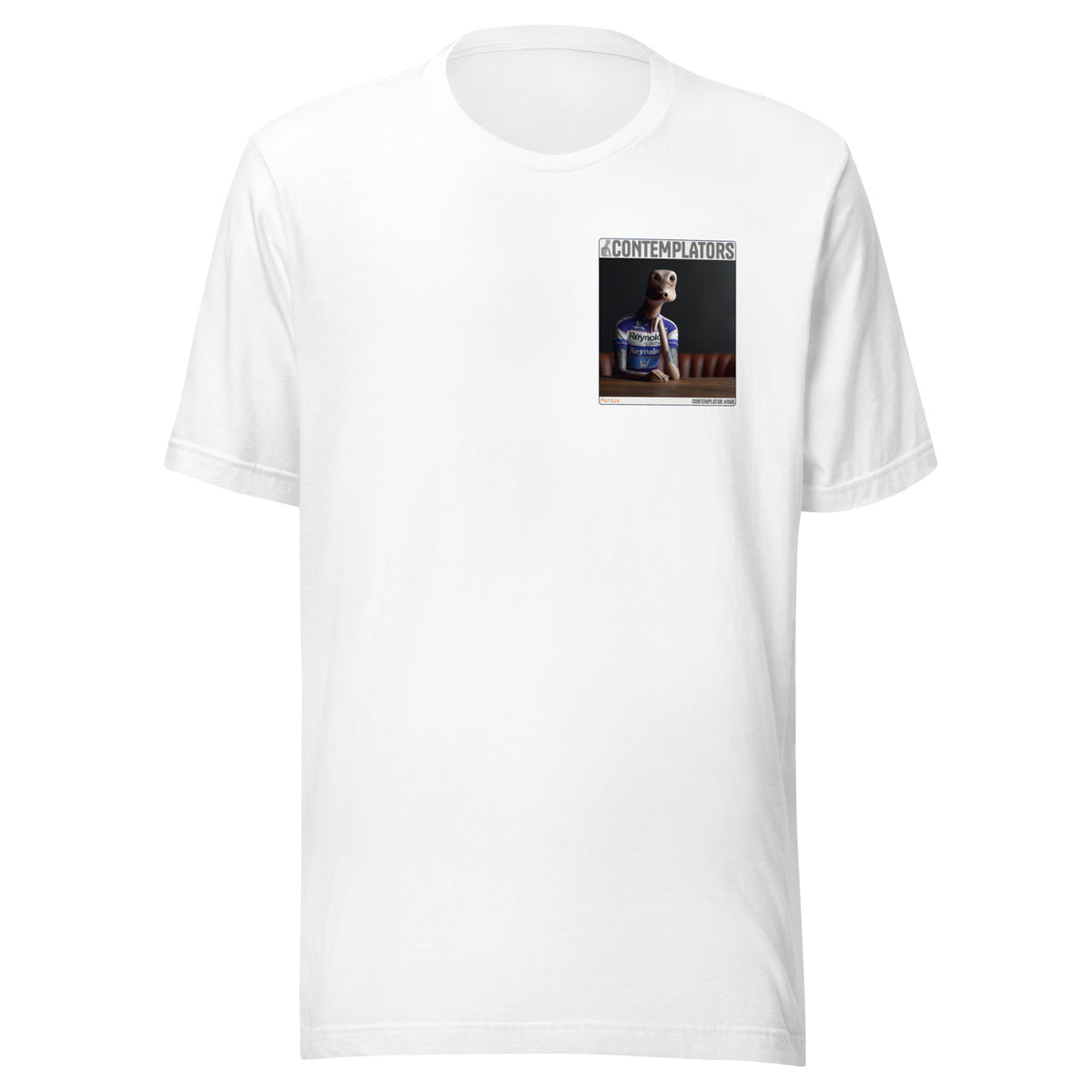 Camiseta Esencial · Blanco · delante — Perico, Contemplator #068