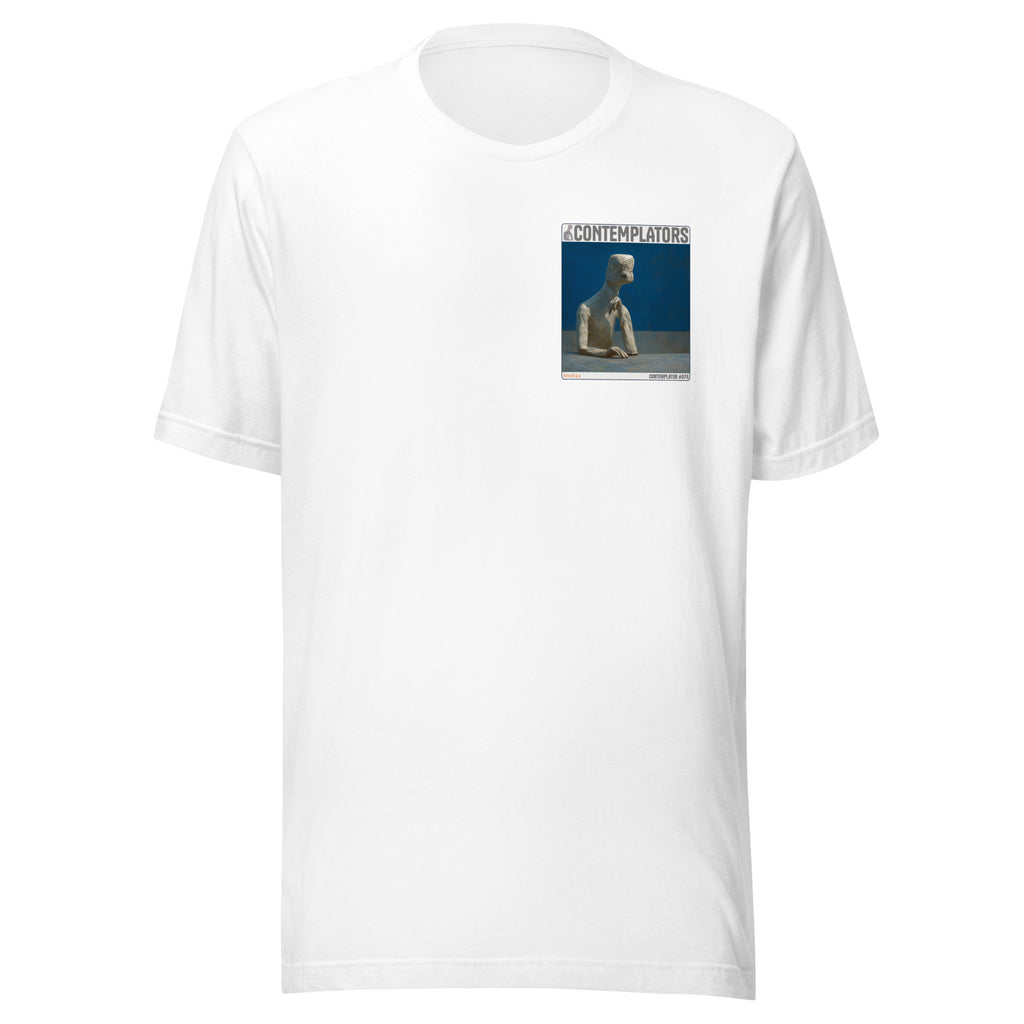 Camiseta Esencial · Blanco · delante — Anubis, Contemplator #074