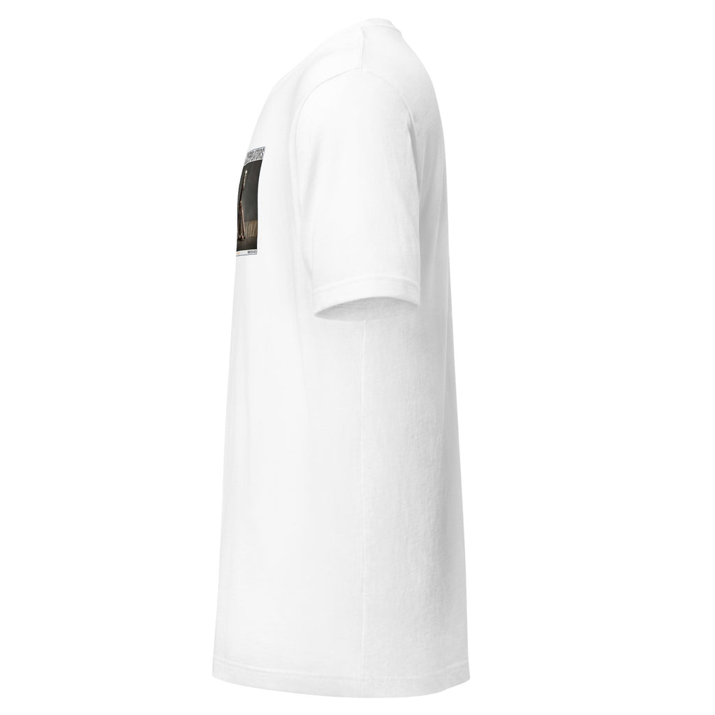 Camiseta Esencial · Blanco · lateral izquierdo — Yami no Kai, Contemplator #022